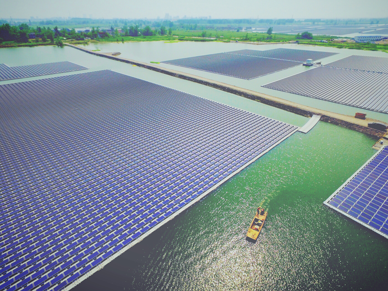 150MW photovoltaic power station in Huainan, Anhui Province